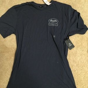 Brixton steel blue T-shirt